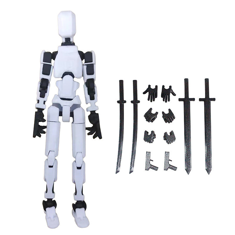 3D Printing More Than Movable Joint Doll Lucky 13 Full Body Movable Robot - Cindi Book