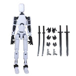 3D Printing More Than Movable Joint Doll Lucky 13 Full Body Movable Robot - Cindi Book