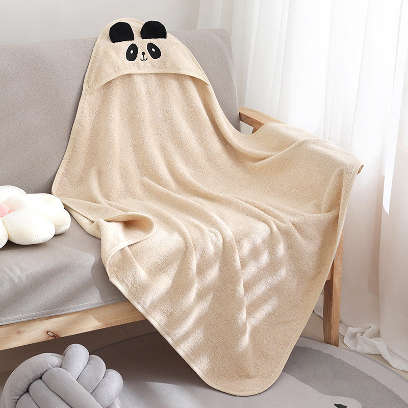 Children's Towel Cloak Cotton Hooded Cute Cartoon - Cindi Book