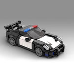 992 GT3 Police Car Model Speed Sports Car 8 Grid Racing Car - Cindi Book