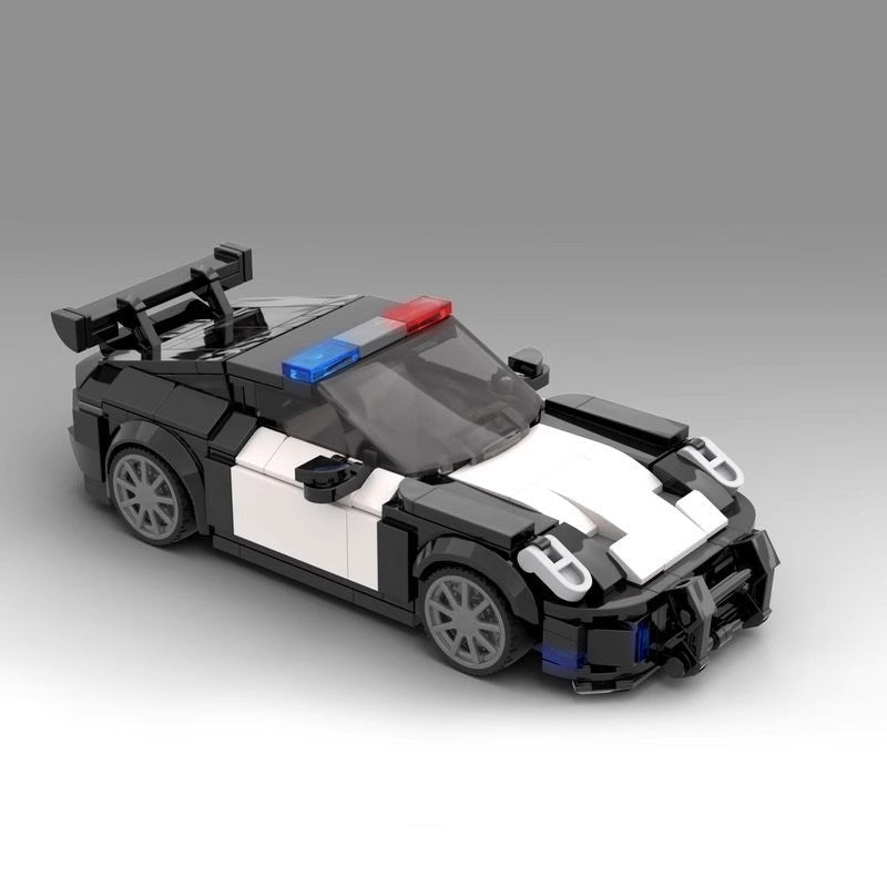 992 GT3 Police Car Model Speed Sports Car 8 Grid Racing Car - Cindi Book