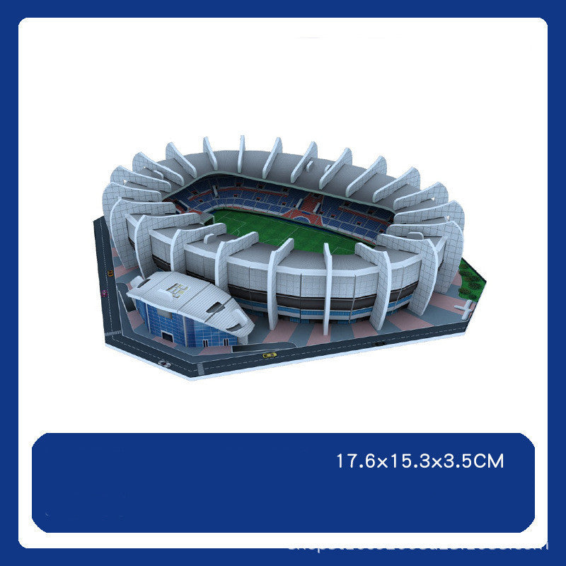 3D Puzzle Football Field Model - Cindi Book