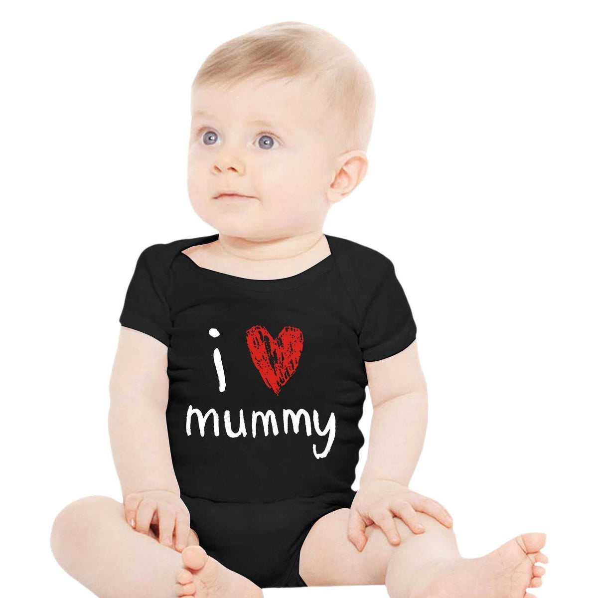 English Letter Printed Cotton Baby Romper - Cindi Book