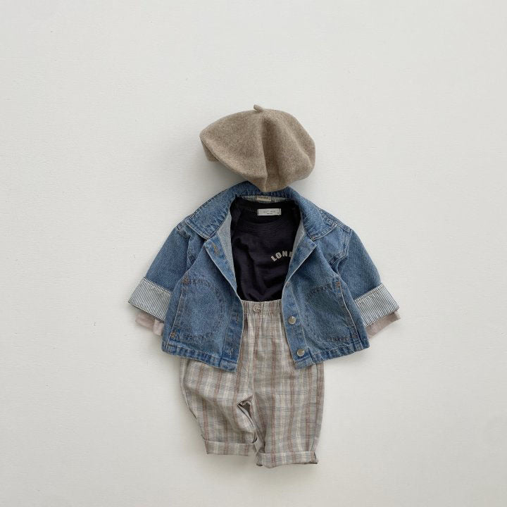 Men's Treasure Babies' Trousers Plaid Pants Leisure - Cindi Book