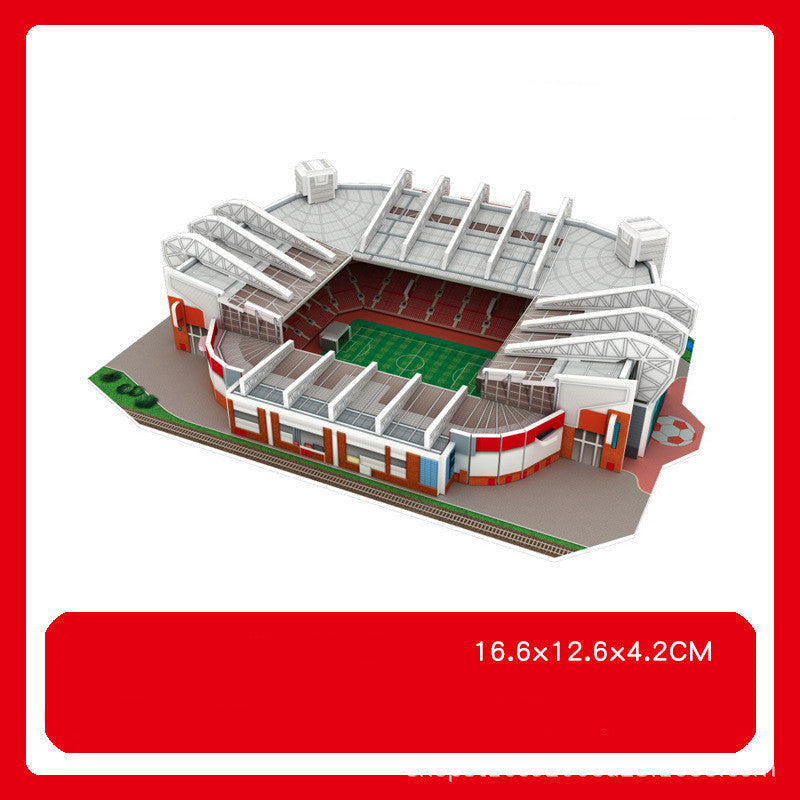 3D Puzzle Football Field Model - Cindi Book
