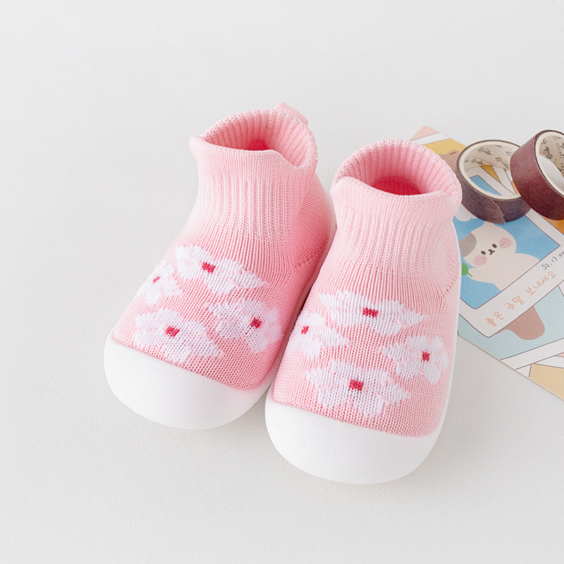 Baby Soft Bottom Non-slip Knit Breathable Toddler Shoes - Cindi Book