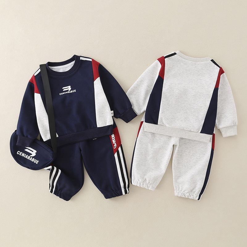 Cotton Children's Suit Casual And Comfortable Autumn Clothes - Cindi Book