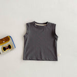 Simple Fashion T-shirt Fashion Baby Korean Style Cartoon Suspender Pants - Cindi Book