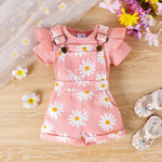 Bottom-covering Rompers Suspender Pants Baby Suit - Cindi Book