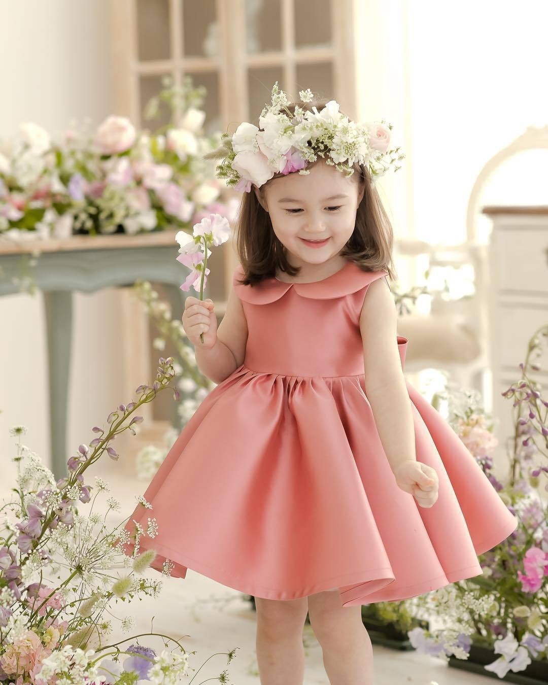 Summer Puffy Yarn Western-style Dress Female Baby One-year-old Dress Birthday Flower Girl Children's Skirt - Cindi Book