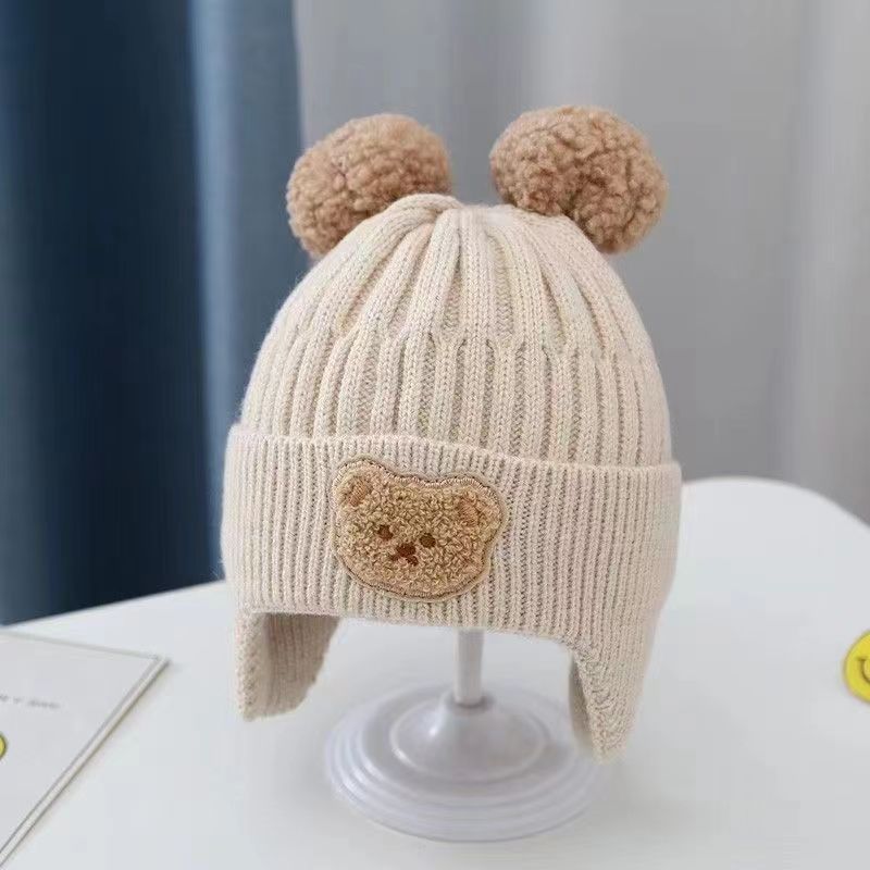 Children's Hat Autumn And Winter Girls Sleeve Cap Korean Style - Cindi Book