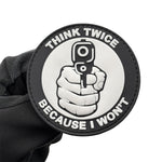 THINK TWICE BECAUSE I WON'T THINK TWICE Before Chapter PVC Flexible Glue Armband - Cindi Book