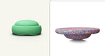 Round Rainbow Stepping Stone Sensory Toy - Cindi Book