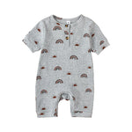 Summer New Short Sleeves For Baby And Infants Rompers Jumpsuit - Cindi Book