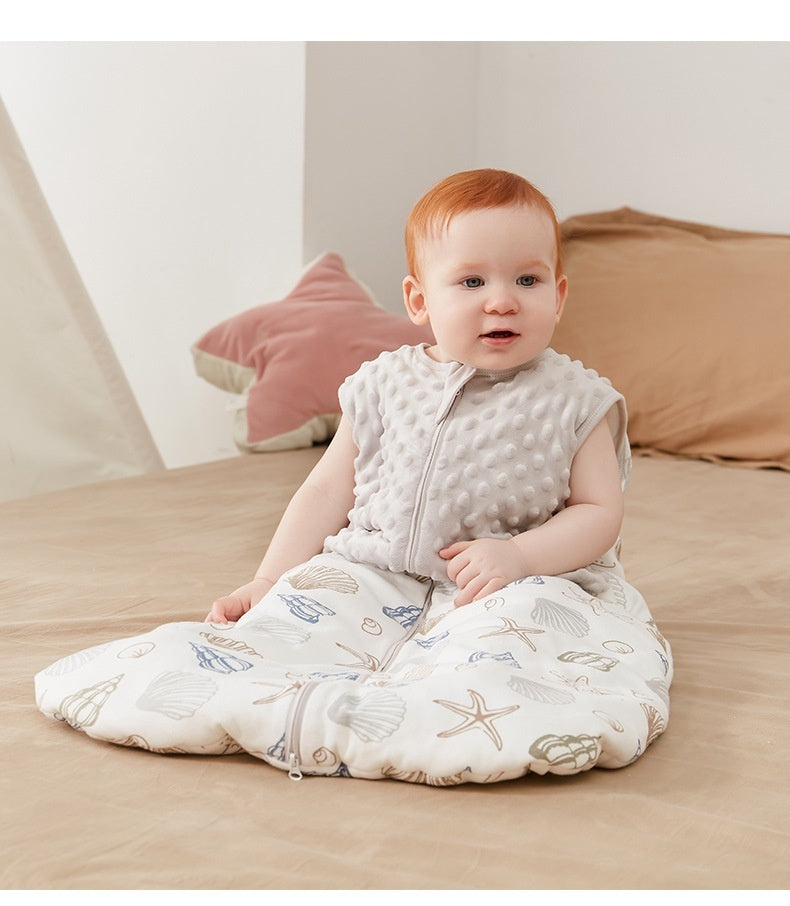 Pure Cotton Newborn Baby Supplies Vest-style Baby Sleeping Bag - Cindi Book