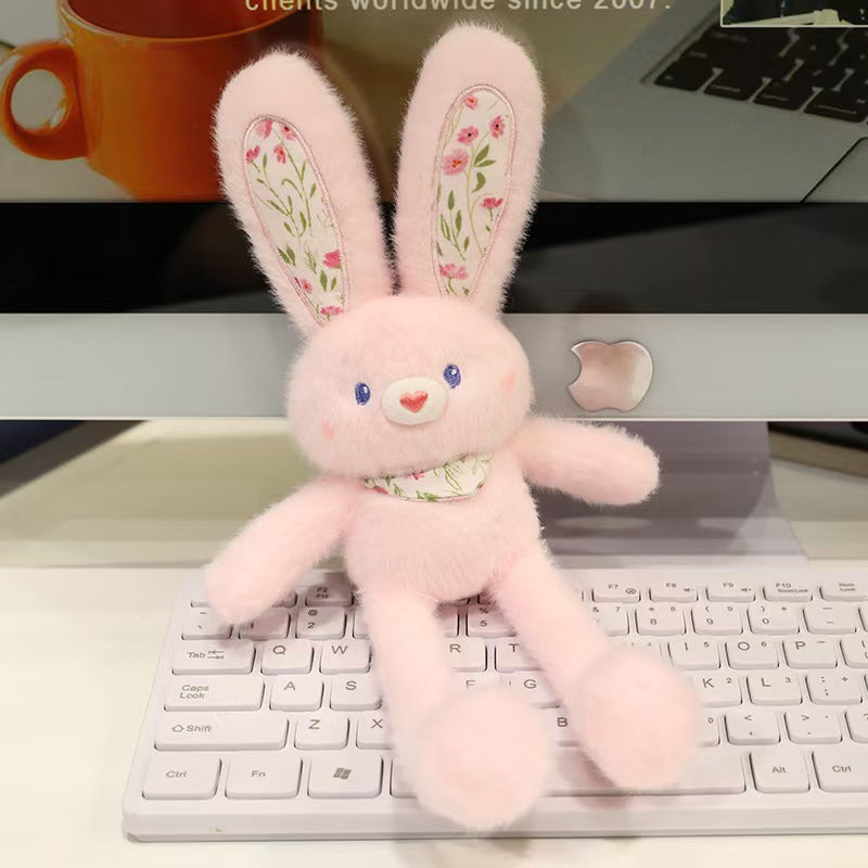 Dopamine-themed Bunny Toy For Your Backpack - Cindi Book
