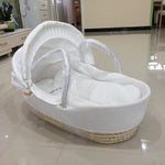 Portable Baby Bassinet Woven From Corn Husks - Cindi Book