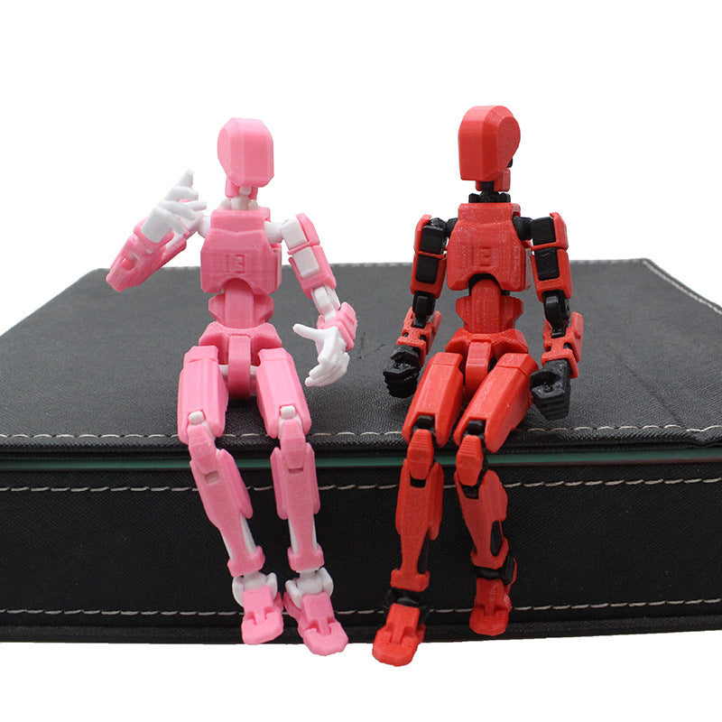 3D Printing More Than Movable Joint Doll Lucky 13 Full Body Movable Robot - Cindi Book