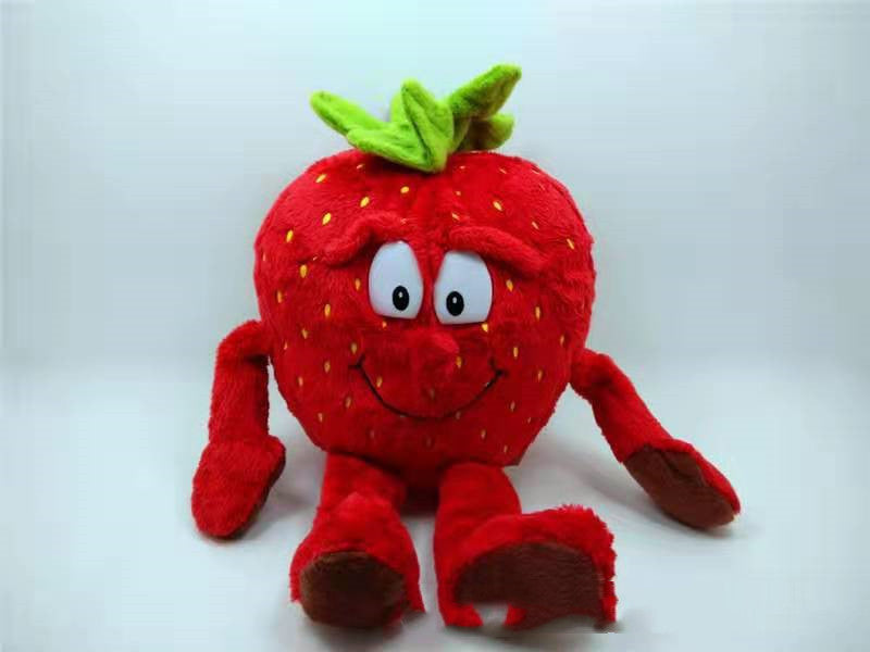 Vegetables and Fruits, Pumpkin and Watermelon Plush Toys - Cindi Book
