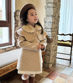 Retro Wool Double-sided Cashmere Girl Coat - Cindi Book