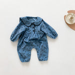Baby Onesie Autumn Corduroy Baby Suit - Cindi Book