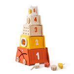 Amazon Baby Early Education Educational Stacking Rocket Boy Girl House Castle Assembling Toys - Cindi Book