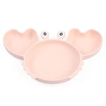 Silicone Split Cutlery Crab Plate For Infants - Cindi Book