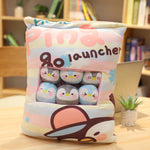 A Big Bag Of Snack Doll Cute Doll Sleeping Pillow For Girl Ankle Biter Pillow - Cindi Book