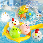 Baby Bath Toy Glowing Soft-plastic Animal For Playtime In The Bathtub - Cindi Book