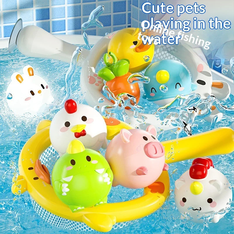 Baby Bath Toy Glowing Soft-plastic Animal For Playtime In The Bathtub - Cindi Book