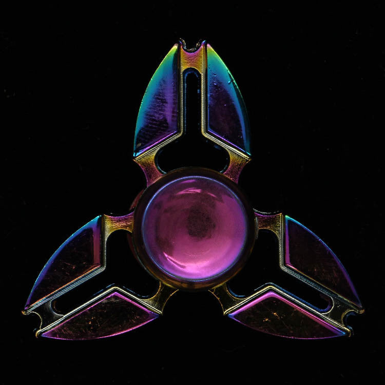 Zinc Alloy Electroplating Colorful Fingertip Top - Cindi Book