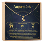 August 4th Leo Necklace