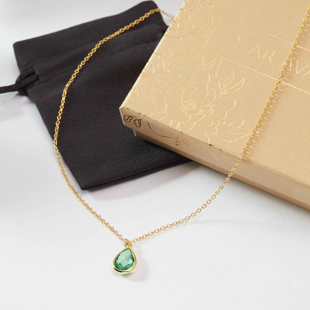 August Birthday Gemstone Necklace