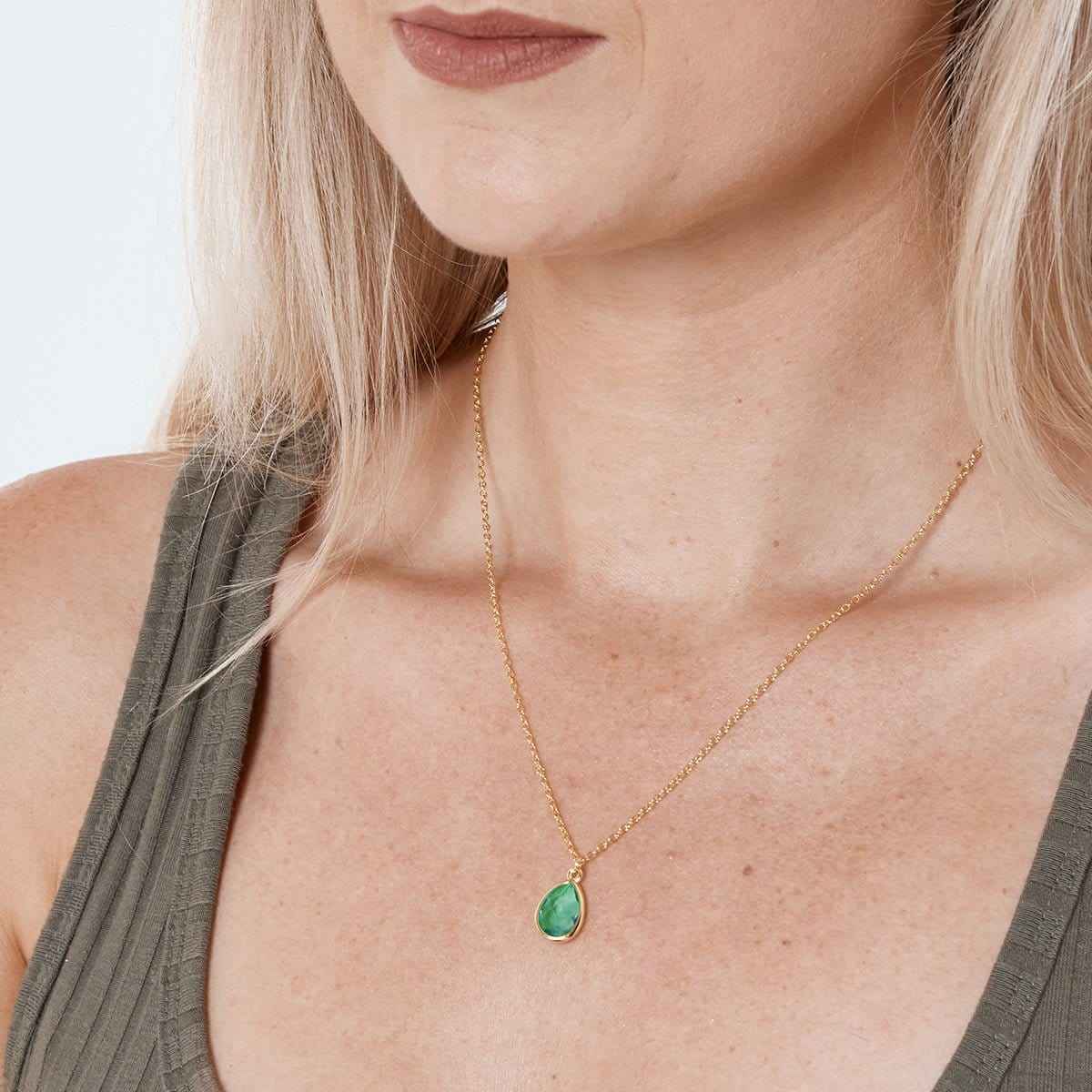 August Birthday Gemstone Necklace