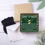 Aunt-Niece Christmas  Elephant Necklace Set