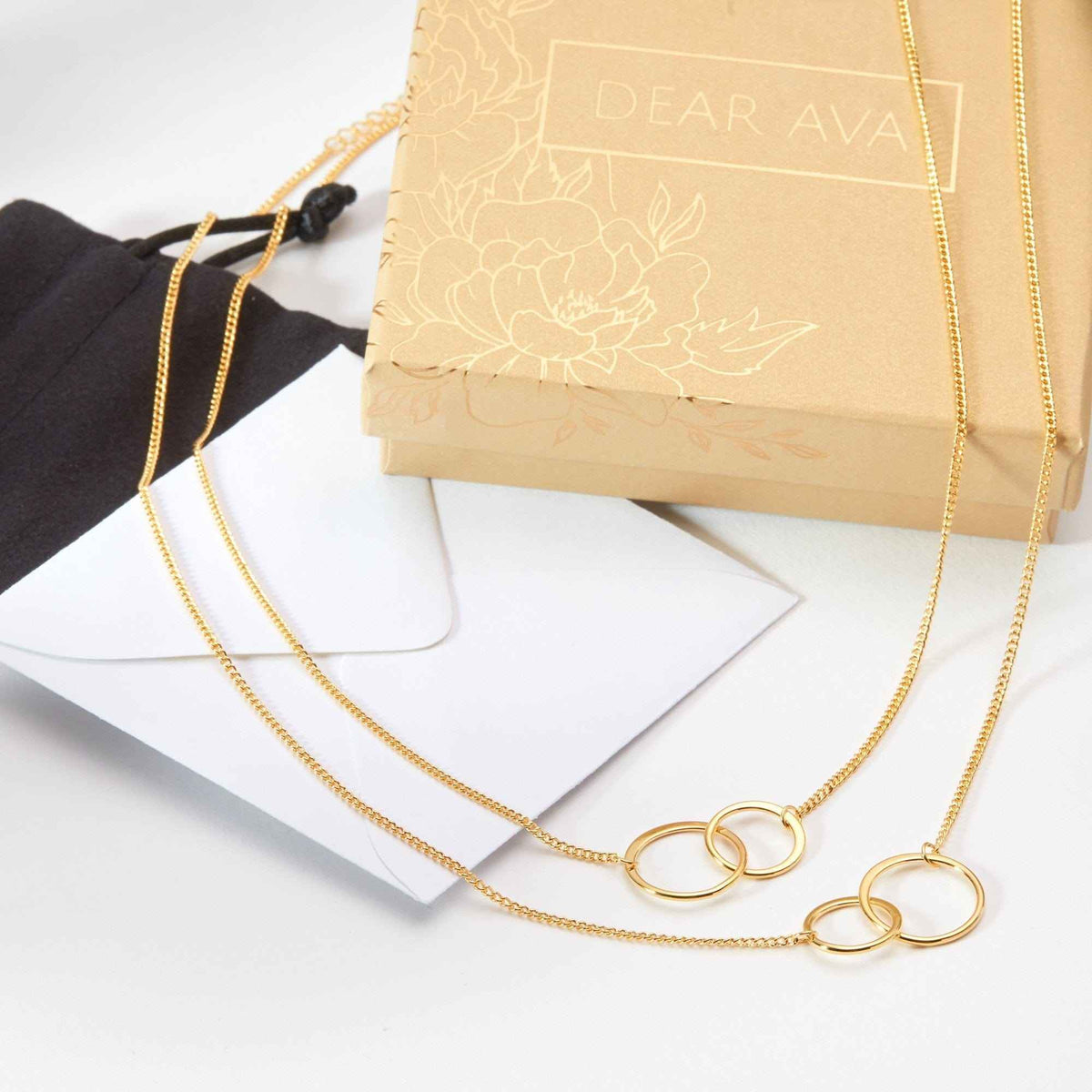 Aunt-Niece Christmas Necklace, Multiple Styles