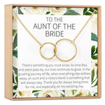 Aunt of the Bride Necklace