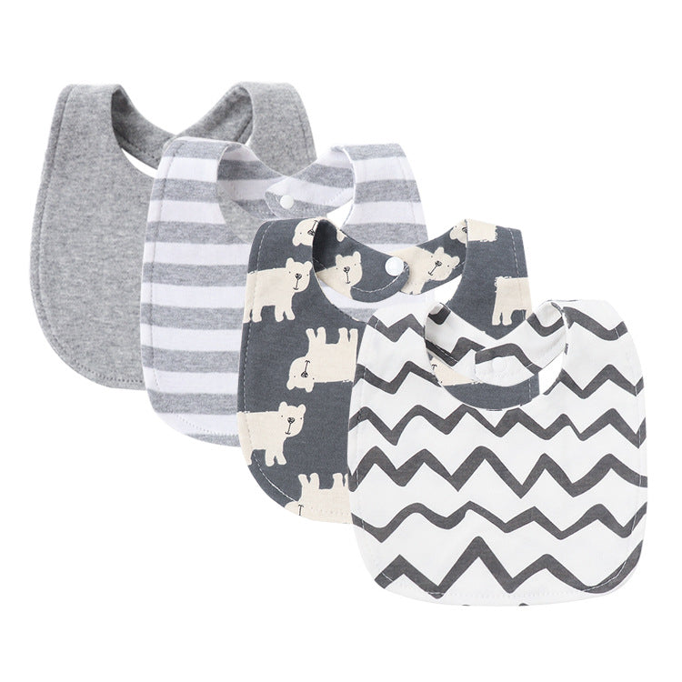 Baby And Infant Bibs Made Of Pure Cotton - Cindi Book