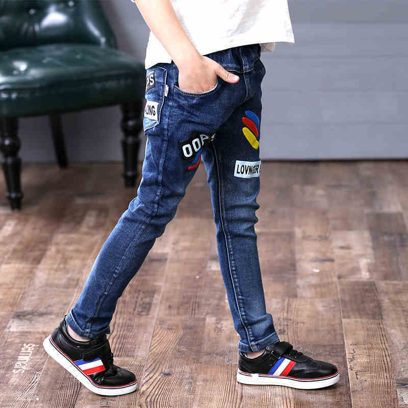 Boys Jeans Autumn And Winter New One-piece Velvet - Cindi Book
