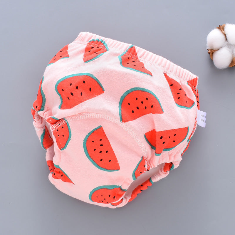 Baby Training Pants Washable 6-layer Gauze Diaper Cover Learning - Cindi Book