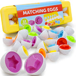 Baby Learning Educational Toy Smart Egg Toy Games Shape Matching Sorters Toys Montessori Eggs Toys For Kids Children - Cindi Book