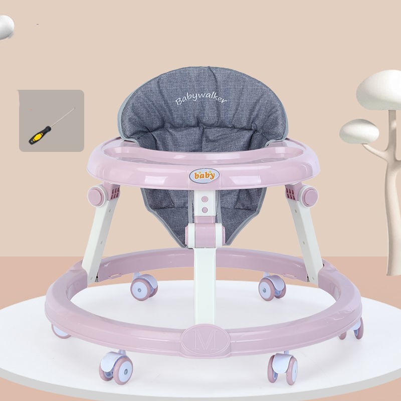 Baby Walker Anti-O-leg Baby Multifunctional Anti-rollover - Cindi Book
