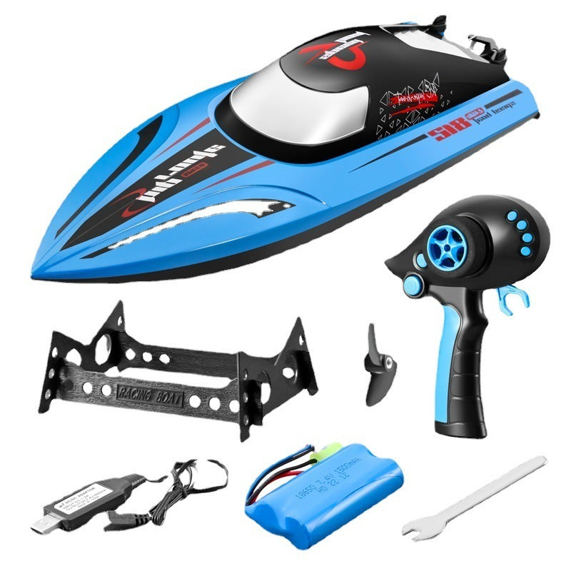 Remote-control Ship Toy Endurance Electric High-speed Speedboat Model - Cindi Book