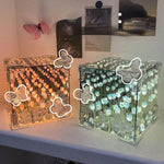 Tulip Flower Sea Small Night Lamp Handmade Diy Material Package - Cindi Book