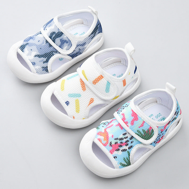 Baby's Summer Soft Bottom Non-slip Mesh Shoes - Cindi Book