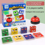 Face Changing Rubik's Cube Educational Toy Expression Building Blocks - Cindi Book