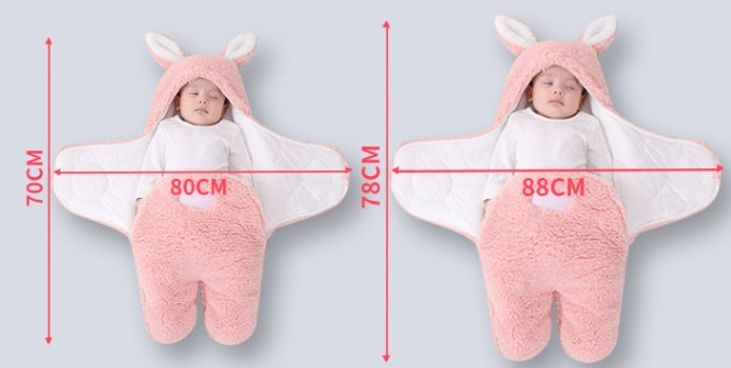 Baby Hold Newborn Thickened Out Wrap Swaddle Sleeping Bag - Cindi Book