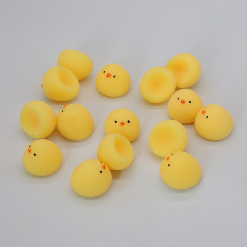 Super Cute Dumplings Squeezing Toy Fat Chicken Soup Round Chicken - Cindi Book