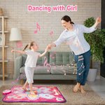 Cross-border Children's Electronic Dancing Mat Wireless Princess Dance Mat Pedal Game Mat Music Blanket Girl Boy Toy - Cindi Book