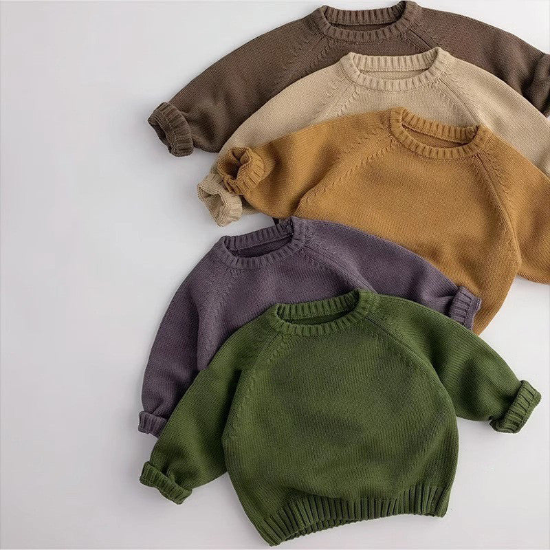 Men's And Women's Kids' Sweater Loose Long Sleeve - Cindi Book